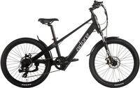 Adore "24" Alu Kids Citybike KS-240 Heckmotor 45NM / 10,4Ah Pitch Black matt" 7 Gang