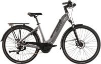 Adore "28" Alu Cityfahrrad CX-660 Mittelmotor 75NM / 14,7Ah Grau matt" 7 Gang Shimano