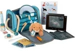 Spielzeug-Arztkoffer SMALL FOOT "Tierarzt-Tasche mit Hase", bunt, Rollenspielzeug,
