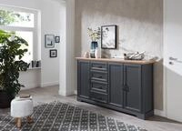 Kommode INNOSTYLE "Jasmin", grau (graphit), B:182cm H:102cm, Sideboards,...