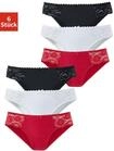 petite fleur by Lascana Jazz-Pants Slips 6er-Pack, aus elastischer...