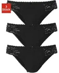 Jazz-Pants Slips, Damen, Gr. 36/38, schwarz, Jersey, Obermaterial: 93% Baumwolle, 7%
