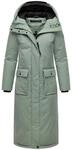 Wintermantel NAVAHOO "Wolkenfrost XIV", Damen, Gr. XS (34), rauchmint, Obermaterial: