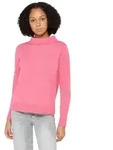 Strickpullover BETTY BARCLAY "Damen mit Stehkragen", Damen, Gr. 42, pink, Strick,