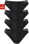 Jazz-Pants Slips PETITE FLEUR, Damen, Gr. 40, schwarz, Single Jersey, Obermaterial: