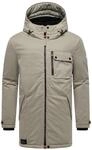 Wintermantel STONE HARBOUR "Fintaan XX", Herren, Gr. M (50), grau, Obermaterial: 60%