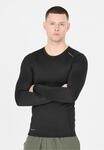 Langarmshirt ENDURANCE "Power", Herren, Gr. S, schwarz, 90% Polyester, 10% Elasthan,