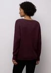 STREET ONE Strickpullover mit Materialmix