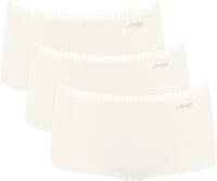 sloggi Panty "GO Crush" 3er Pack, mit Spitzendetails, Cotton-Mix