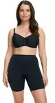 Miederhose SUSA "Miederhose mit Bein Shapewear", Damen, Gr. 44, schwarz, Stoff,