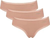 sloggi Hipster "GO Crush" 3er Pack, mit Spitzendetails, Multipack