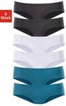 Vivance Active by Lascana Hipster 6er-Pack, aus weicher Microfaser