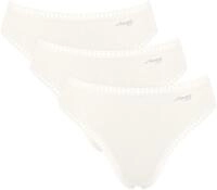 sloggi Slip "GO Crush" 3er Pack, mit Spitzendetails, Multipack, hoher Beinausschnitt
