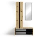 byLIVING Kompaktgarderobe "Dielen - Set Nante" 2 Stk. tlg. maximale Ordnung auf wenig
