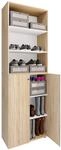 VCM Schuhschrank "XL Holz Gro&szlig;er Schuhschrank Schuhkommode Lona 6" 1 Stk. tlg.