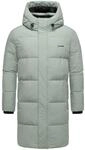 Steppmantel STONE HARBOUR "Hadrieen XX", Herren, Gr. S (48), hellgr&uuml;n, Obermaterial:
