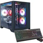 GAMEMAX Gaming-PC "Infinity Mini BK 7796 AMD Ryzen 7 5700X 5060Ti 16GB 1TB SSD", bunt