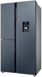 HAIER K&uuml;hl-/Gefrierkombination "HSPR79F18EWMB", Energieeffizienz: E (A-G), schwarz,