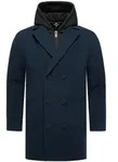Wintermantel STONE HARBOUR "Darioon XX", Herren, Gr. S (48), blau (navy),