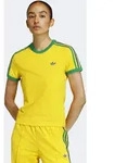 adidas Originals T-Shirt "3-STREIFEN SCHMAL GESCHNITTEN" sanft anliegende...