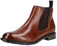 Stiefelette BUGATTI "bugatti Stiefelette Leder/Textil", Herren, Gr. 45, braun