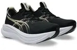 Laufschuh ASICS "GEL-NIMBUS 28", Damen, Gr. 38, schwarz (schwarz, feather grau),