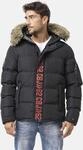 Winterjacke CIPO & BAXX "CM227", Herren, Gr. 3XL, schwarz, Stoff, 100% Polyester,