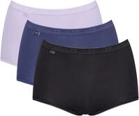 sloggi Maxislip "Basic+ Maxi" 3er Pack, perfekter Sitz, Cotton-Mix, hohe Taille
