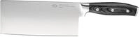 R&Ouml;SLE Kochmesser "Chinesisches Messer WOLFGREY, 18 cm, Griff Pakka"
