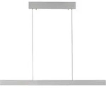 PAUL NEUHAUS LED Pendelleuchte "Adriana Square", silberfarben, 6, H: 60cm, 1 Stk.,