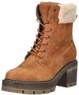 High-Heel-Stiefelette MUSTANG SHOES "Mustang Shoes Stiefelette Lederimitat/Textil",
