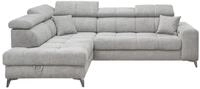 ED EXCITING DESIGN Ecksofa "Sydney L-Form" motorischer Sitztiefenverstellung,