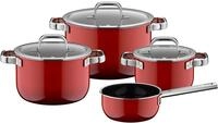 WMF Topf-Set "Fusiontec Mineral Pro" Set, 7 tlg. tlg. Edelstahl Glas