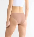 Hipster SLOGGI "GO Crush", Damen, Gr. XS, beige (cameo braun), Single Jersey,