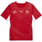 Trainingsshirt PUMA "Schweiz 2026 Heimtrikot Herren", Herren, Gr. S, rot wei&szlig;,