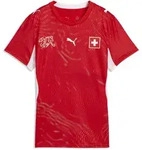 Trainingsshirt PUMA "Schweiz 2026 Heimtrikot Damen", Damen, Gr. S, rot wei&szlig;,