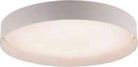 LED Deckenleuchte "TAVOLI", sandbrise, 1, &Oslash; 49cm H: 7,3cm, 1 Stk., SCH&Ouml;NER