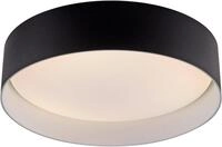 LED Deckenleuchte "TAVOLI", schwarz, 1, &Oslash; 28,5cm H: 7cm, 1 Stk., SCH&Ouml;NER