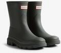 Gummistiefel HUNTER "UNISEX DOWNPOUR SHORT BOOT", Herren, Gr. 42, gr&uuml;n (schwarz