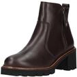 Stiefelette PAUL GREEN "Paul Green Stiefelette Glattleder", Damen, Gr. 38, braun