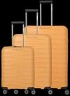 travelite Trolleyset "MOOBY 3-teilig Reisekoffer Hartschale" mit TSA-Schloss und