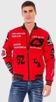 Cipo & Baxx Outdoorjacke "Jacke" ohne Kapuze mit coolen Stickereien