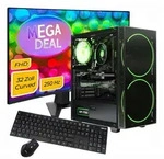 GAMEMAX Gaming-PC-Komplettsystem "MegaDeal Black Hole 2711 Intel i5 14400F 16GB 1TB