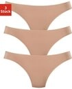 LASCANA String "aus hochwertiger Modal-Qualit&auml;t" 3er-Pack