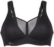 Sport-BH ANITA "Sport BH air control DeltaPad", Damen, Gr. 70, Cup D, schwarz, Stoff,