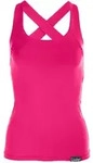 Sporttop WINSHAPE "WVR25", Damen, Gr. L, pink, 90% Baumwolle, 10% Elasthan, eckiger