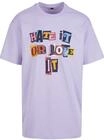 T-Shirt "Upscale by Mister Tee Unisex Hate it or Love it Oversize Tee", Damen, Gr. M,