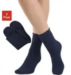 Thermosocken LAVANA, Herren, Gr. 43-46, blau (2x marine), Elasthan, Polyacryl,