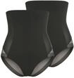 YSABEL MORA High-Waist-Panty hoch geschnitten, elastisch, starker Shape-Effekt, T&uuml;ll