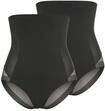 High-Waist-Panty YSABEL MORA, Damen, Gr. XL, schwarz, Obermaterial: 73% Polyamid, 27%